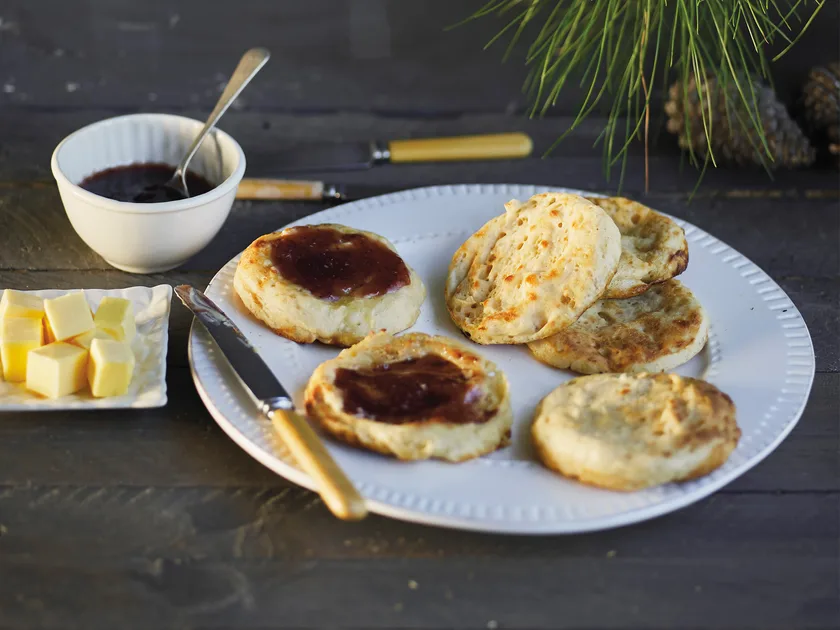 Buttermilk crumpets