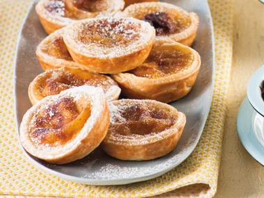 Portuguese-style custard tarts