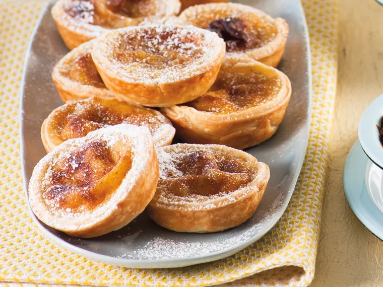 Portuguese-style custard tarts