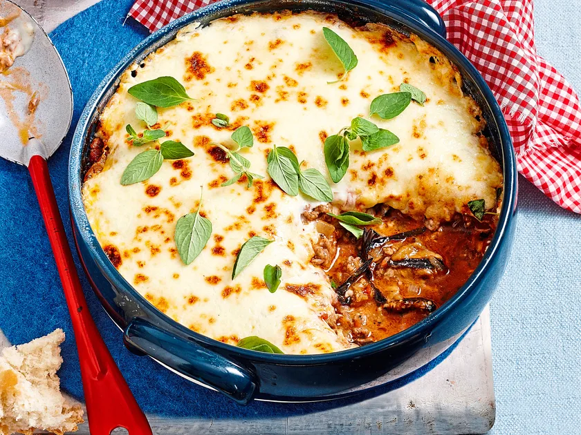Easy lamb mince moussaka