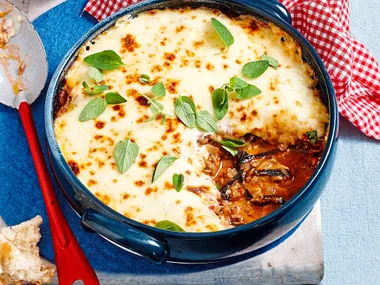 Easy lamb mince moussaka