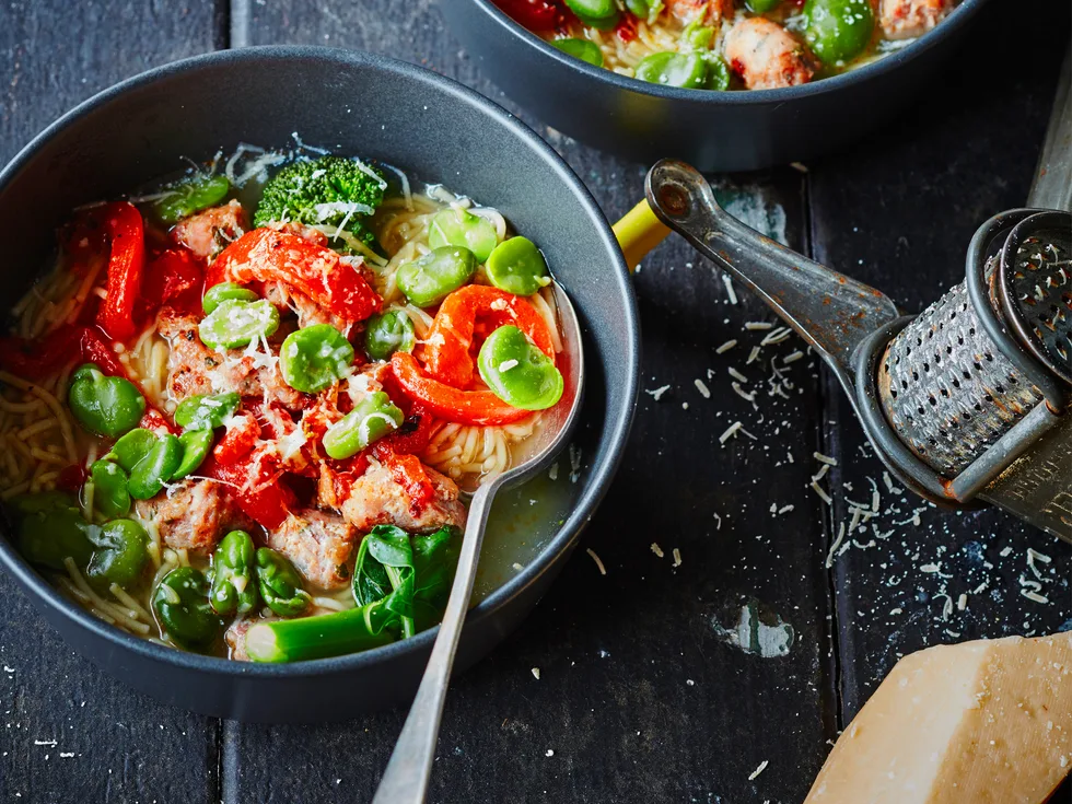 Spring vegetable bowl