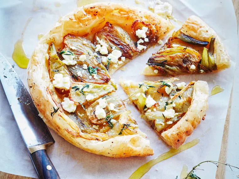 Fennel tarte tartin