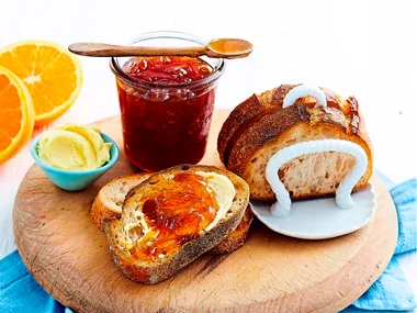 Cara cara navel orange and vanilla marmalade