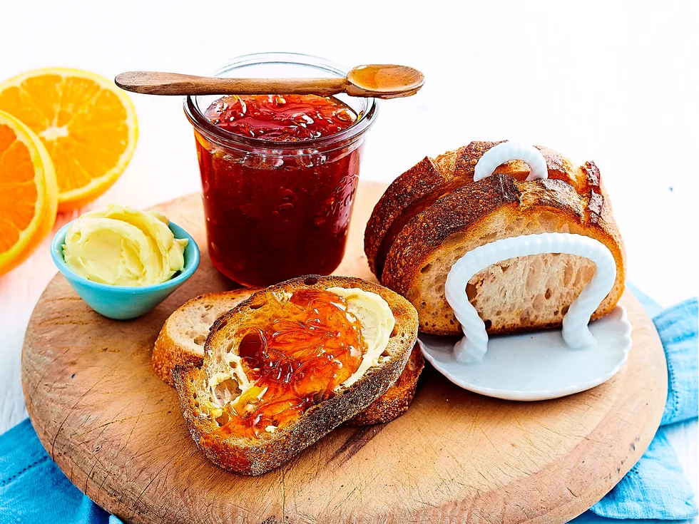 Cara cara navel orange and vanilla marmalade