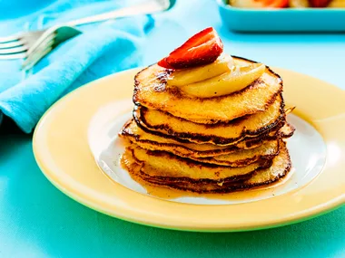 Almond butter pancakes