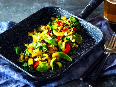 Shanghai bok choy with basil