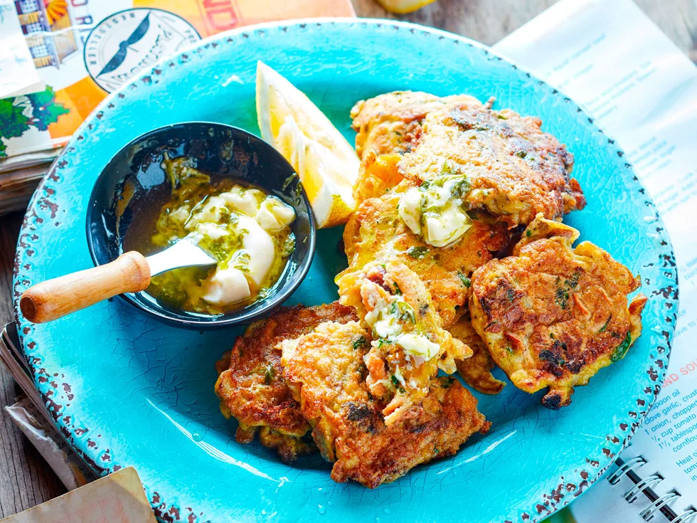 Mussel fritters