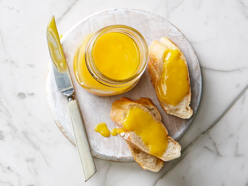 Quick lemon curd