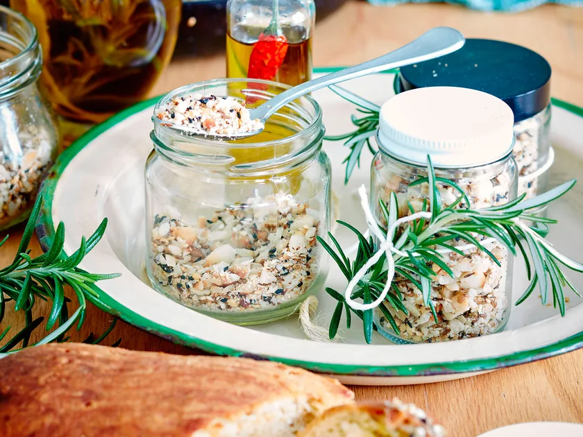 Homemade dukkah
