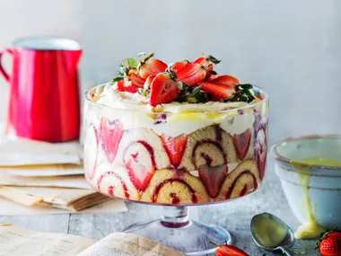 Strawberry trifle