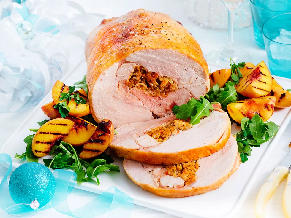Turkey with sundried tomato stuffing