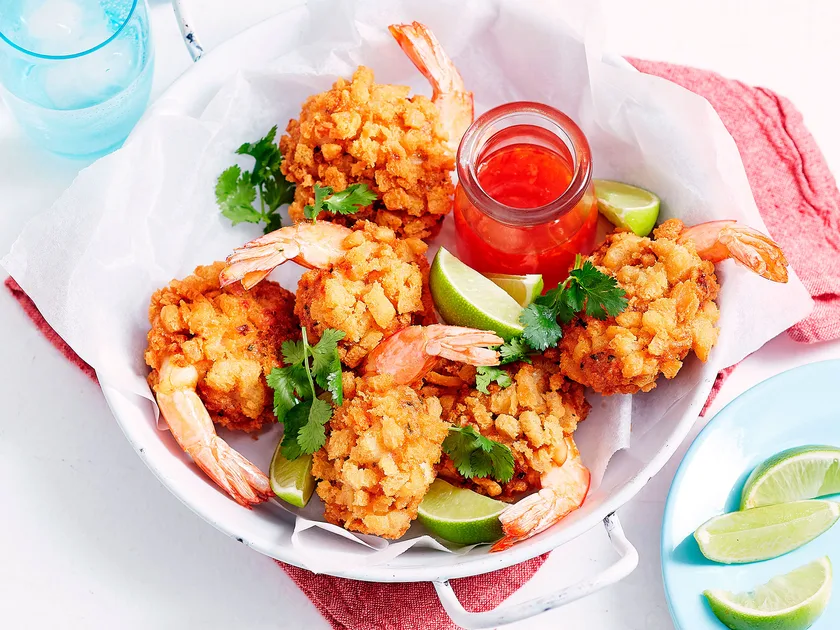 Crispy prawn balls