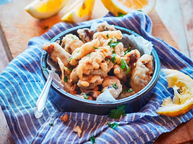 Oyster puffs