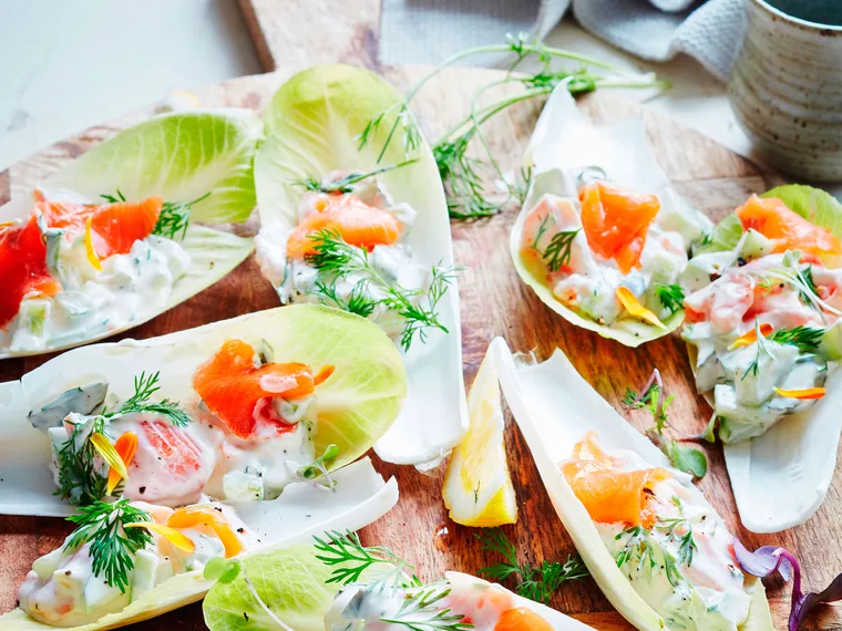 Salmon boats