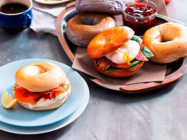 Bagel brunch