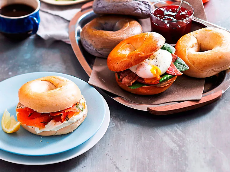 Bagel brunch