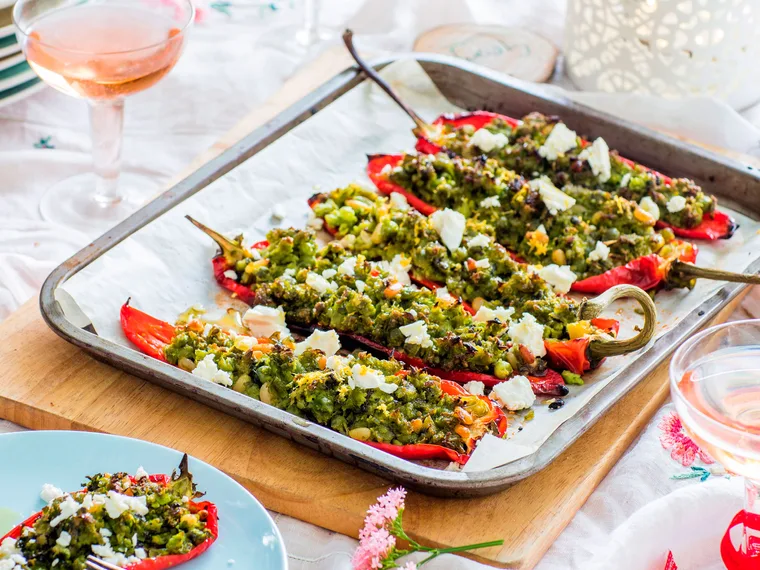 Mum&rsquo;s peppers and peas