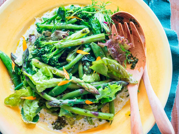 A real green salad