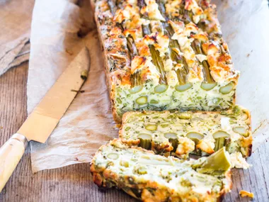 Christmas leftover vegetable loaf