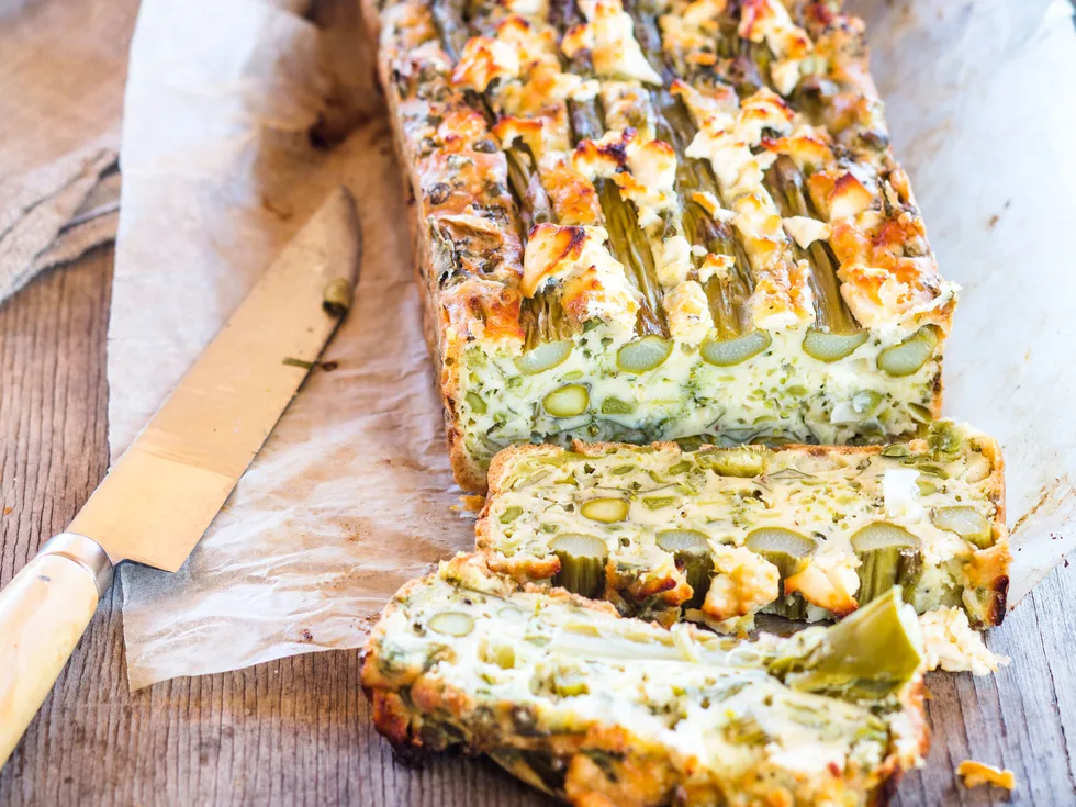 Christmas leftover vegetable loaf