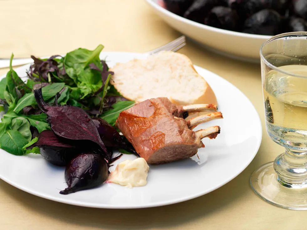 Balsamic roasted beetroot