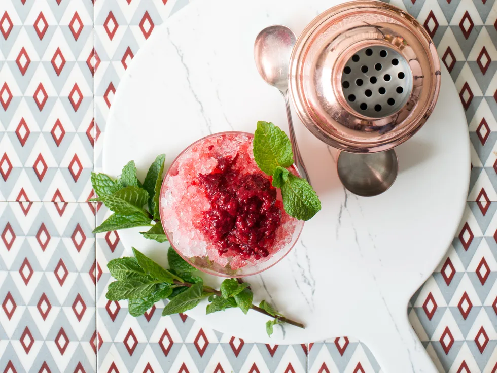 Raspberry cobbler