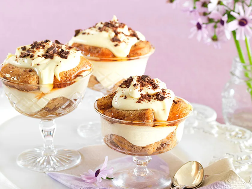 Super easy individual tiramisu cups