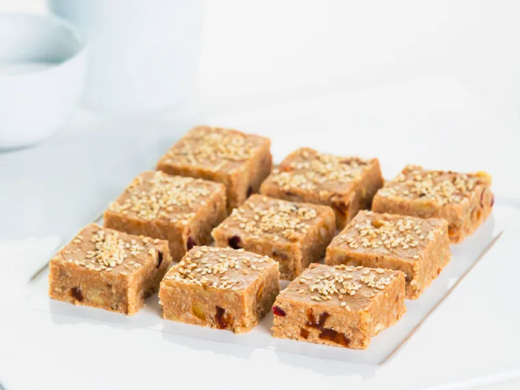 The Boat Shed Café’s ginger nut slice