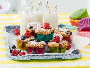 Berry cupcakes