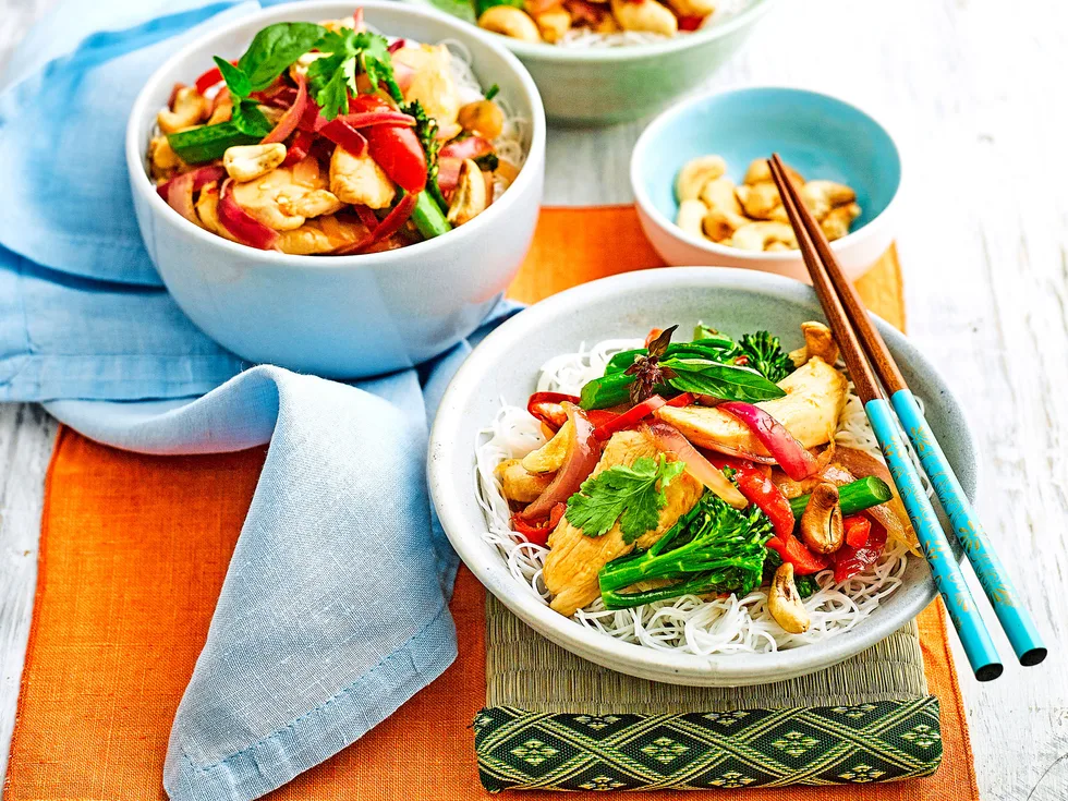 Thai chicken stir-fry