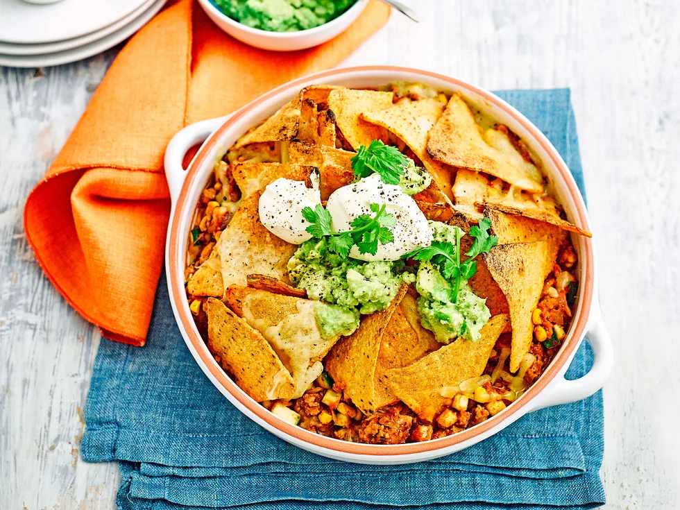 Mexican mince bake