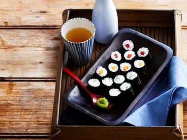 Mini sushi rolls