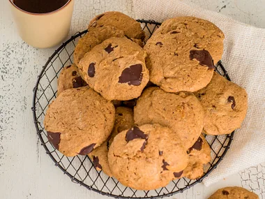 Spelt and LSA chocolate cookie