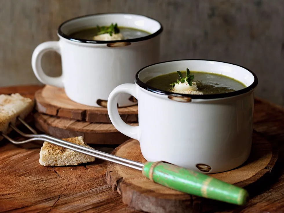 Spinach soup