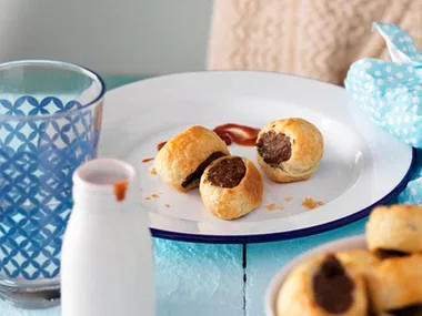 Homemade sausage rolls