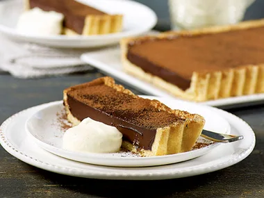 Classic chocolate tart