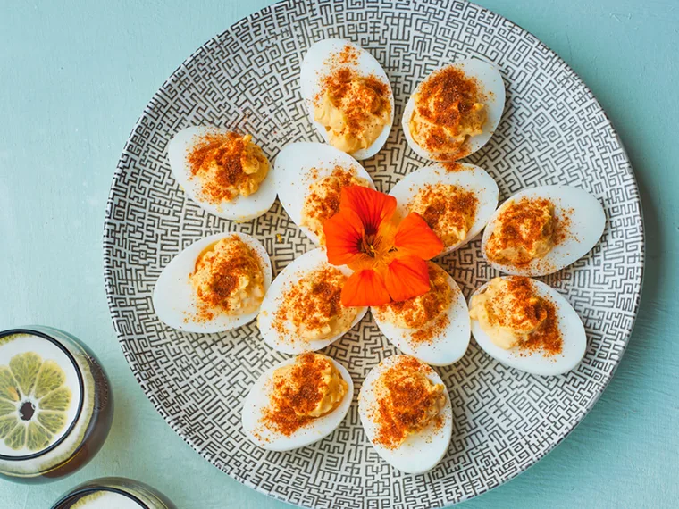 Devilled eggs