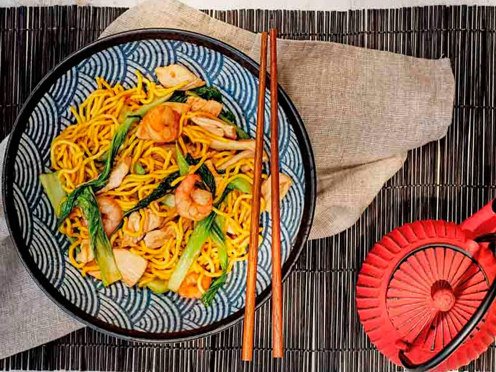 Hock chew fried noodles