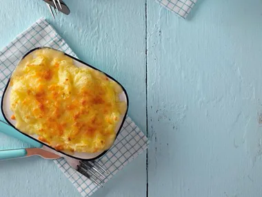 Smoked hoki pie