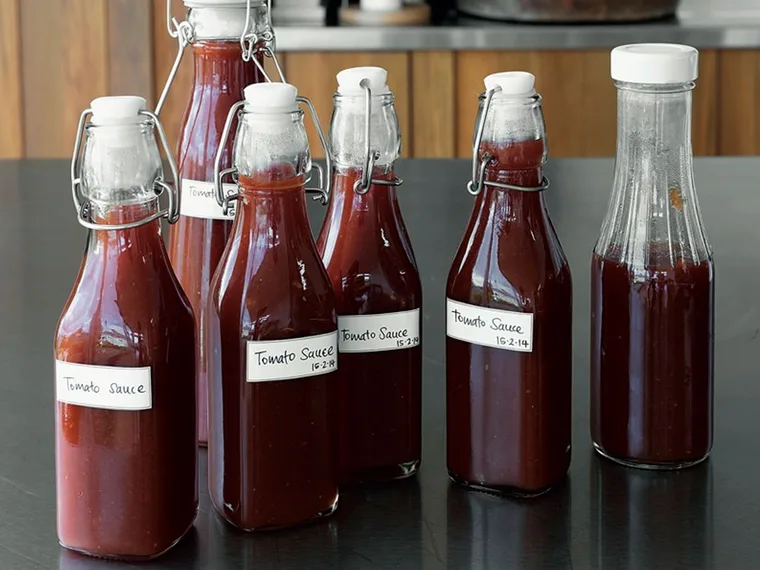 Home-made tomato sauce