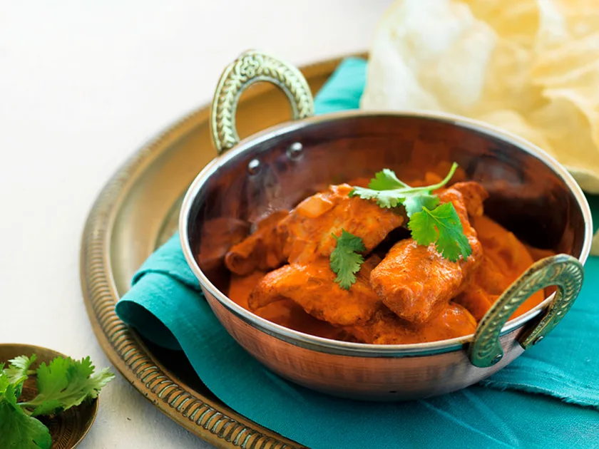 Classic butter chicken curry