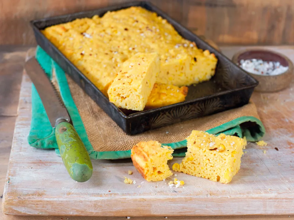 Corn and cheese bread