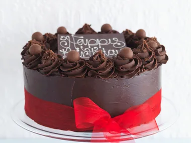 Chocolate whisky cake