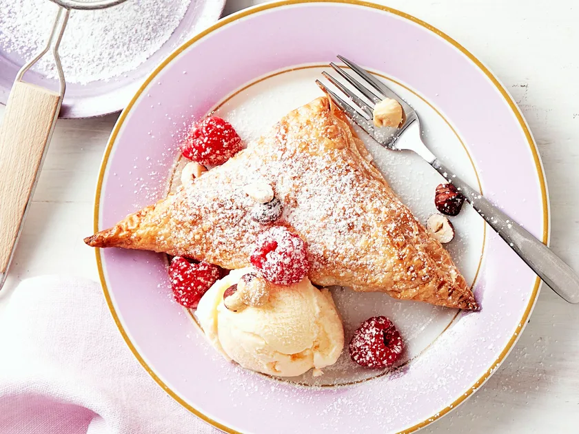 Speedy apple turnovers