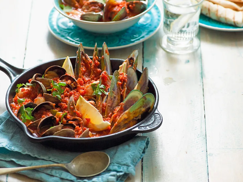 Mexican seafood stew
