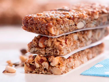 Nutty slice