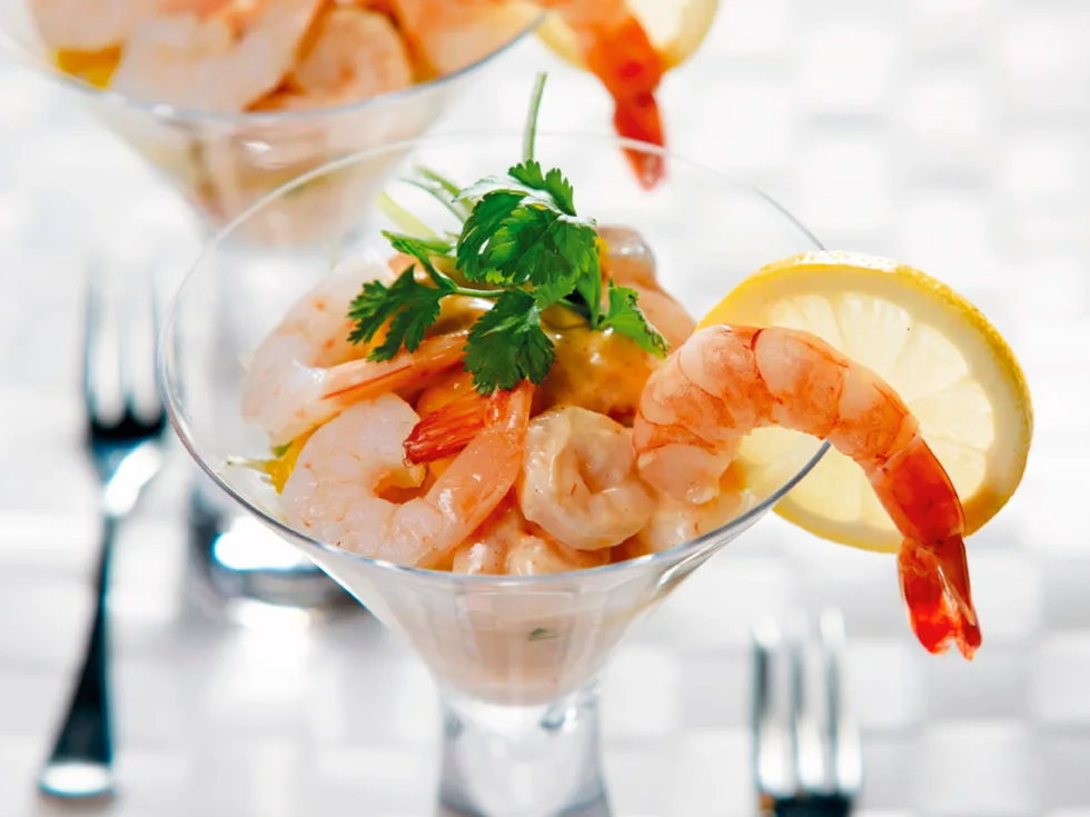 Ocean Café & Bar Scarborough’s ocean prawn martini
