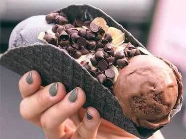 Why we love ice cream tacos