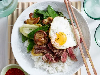 Korean bibimbap bowls